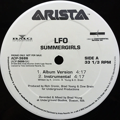 LFO (LYTE FUNKIE ONES)  // SUMMERGIRLS (2VER)