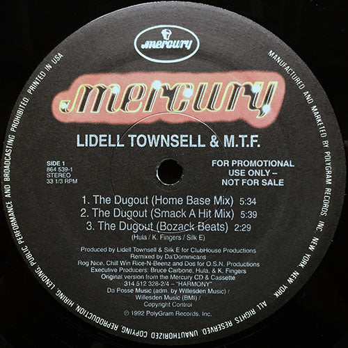LIDELL TOWNSELL & M.T.F. // THE DUGOUT (5VER)