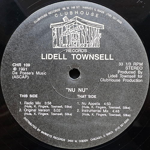 LIDELL TOWNSELL // NU NU (4VER)