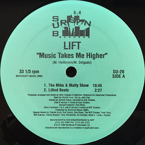 LIFT // MUSIC TAKES ME HIGHER (4VER)