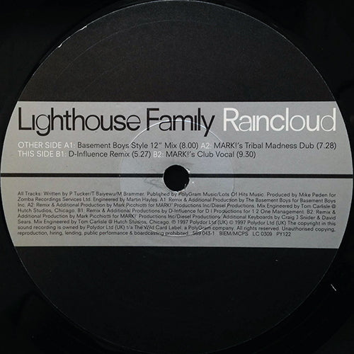 LIGHTHOUSE FAMILY // RAINCLOUD (4VER)