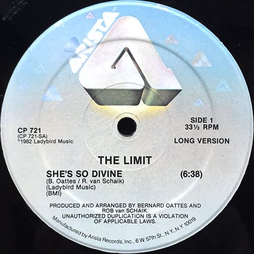 LIMIT // SHE'S SO DIVINE (6:38/3:47)