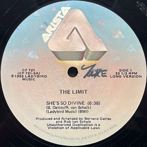 LIMIT // SHE'S SO DIVINE (6:38/3:47)