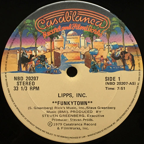 LIPPS. INC. // FUNKYTOWN (7:51)