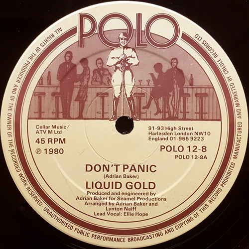 LIQUID GOLD // DON'T PANIC (VOCAL/INST)
