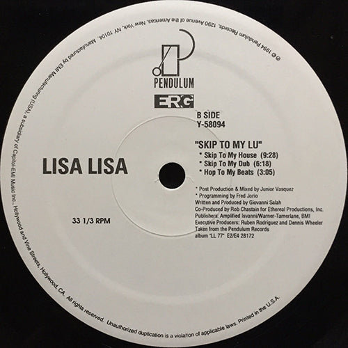 LISA LISA // SKIP TO MY LU (QD III REMIXES) (7VER)