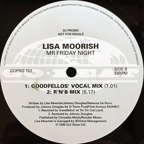 LISA MOORISH // MR. FRIDAY NIGHT (R&B MIX) (4VER)