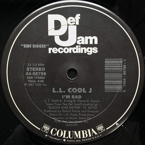 LL COOL J // I'M BAD / GET DOWN