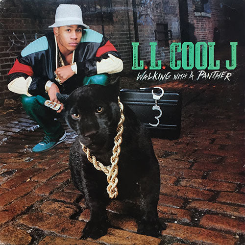 LL COOL J // WALKING WITH A PANTHER (LP) inc. DROPPIN' EM / SMOKIN', DOPIN' / FAST PEG / CLAP YOUR HANDS / NITRO / YOU'RE MY HEART / I'M THAT TYPE OF GUY / WHY DO YOU THINK WHY THEY CALL IT DOPE / IT GETS NO ROUGHER / ONE SHOT AT LOVE etc