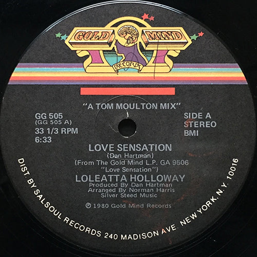 LOLEATTA HOLLOWAY // LOVE SENSATION (6:33) / DANCE WHAT 'CHA WANNA (5:10)