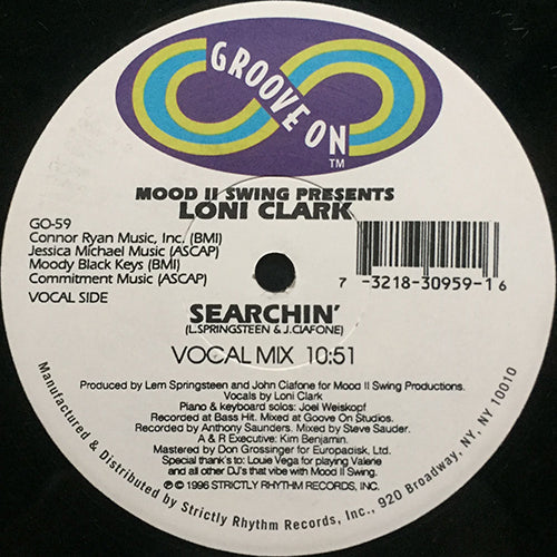 MOOD II SWING presents LONI CLARK // SEARCHIN' (3VER)