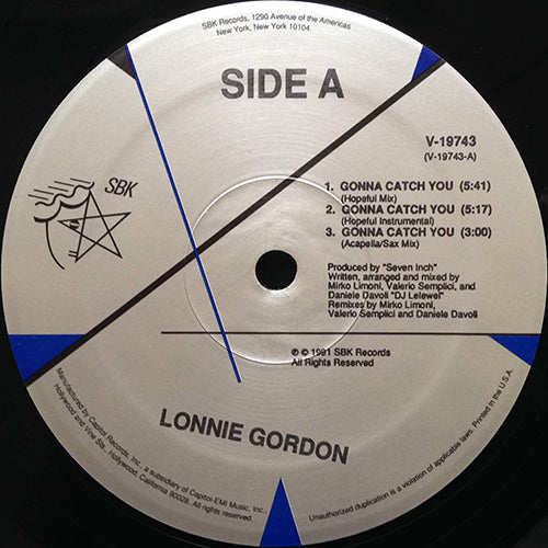 LONNIE GORDON // GONNA CATCH YOU (6VER)