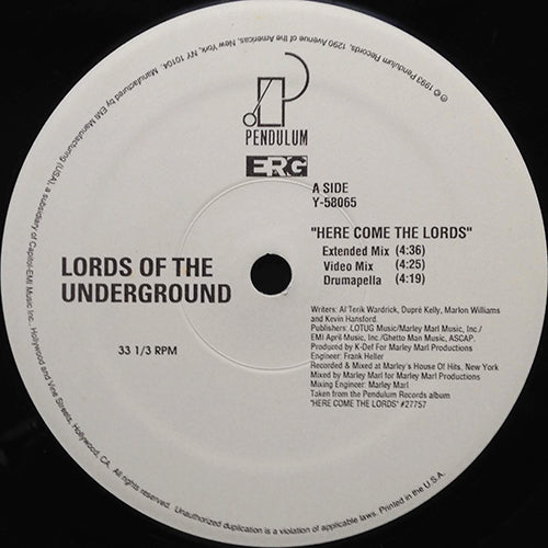 LORDS OF THE UNDERGROUND // HERE COME THE LORDS (4VER)