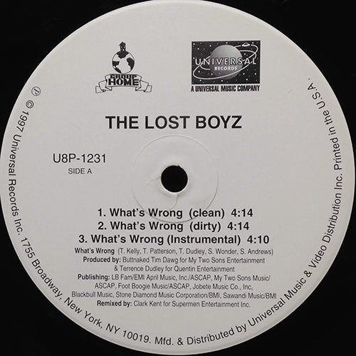 LOST BOYZ // WHAT'S WRONG (REMIX & ORIGINAL) (6VER)