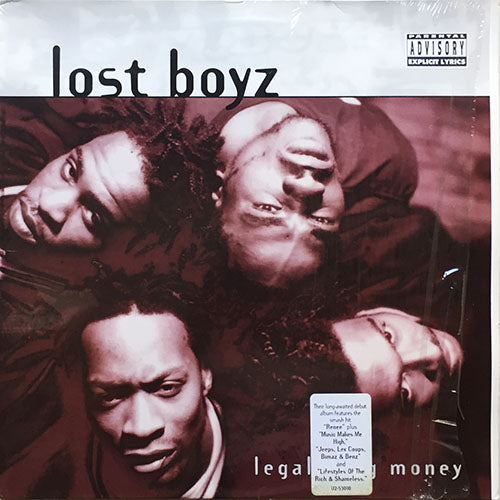 LOST BOYZ // LEGAL DRUG MONEY (LP) inc. THE YEARN / MUSIC MAKES ME HIGH / JEEPS, LEX COUPS, BIMAZ & BENZ / LIFESTYLES OF THE RICH AND SHAMELESS / RENEE / GET UP / KEEP IT REAL etc...