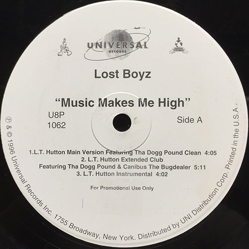 LOST BOYZ // MUSIC MAKES ME HIGH (REMIX) (6VER)