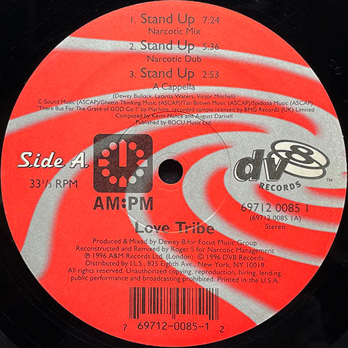 LOVE TRIBE // STAND UP (ROGER S & ALCATRAZ REMIX) (5VER)