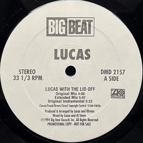 LUCAS // LUCAS WITH THE LID OFF (7VER)