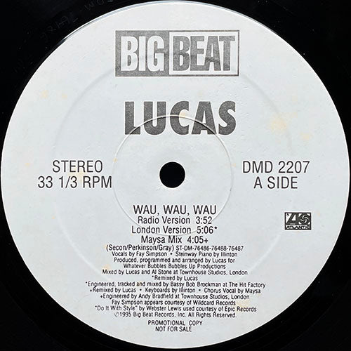 LUCAS // WAU, WAU, WAU (6VER)