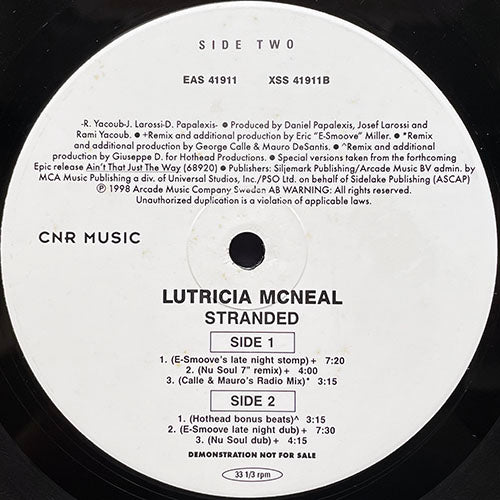 LUTRICIA MCNEAL // STRANDED (6VER)