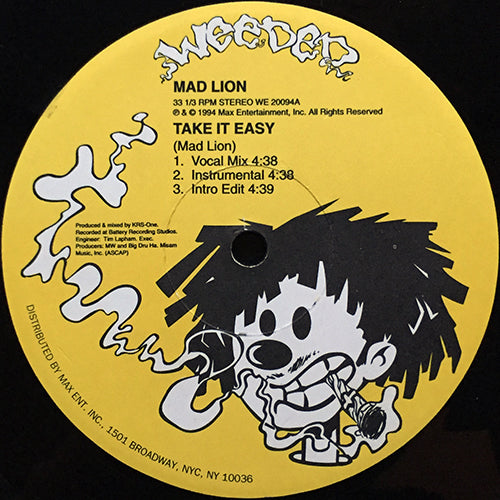 MAD LION // TAKE IT EASY (3VER) / BIG BOX OF BLUNTS (3VER)