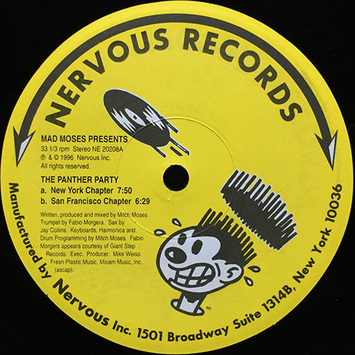 MAD MOSES // THE PANTHER PARTY (4VER)