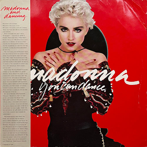 MADONNA // YOU CAN DANCE (REMIX LP) inc. SPOTLIGHT (REMIX) / HOLIDAY (REMIX) / EVERYBODY (REMIX) / PHYSICAL ATTRACTION / OVER AND OVER / INTO THE GROOVE (REMIX) / WHERE'S THE PARTY (REMIX)