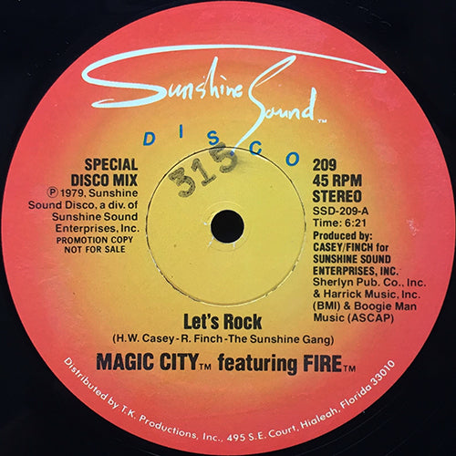 MAGIC CITY feat. FIRE // LET'S ROCK (6:21) / INST (9:34)