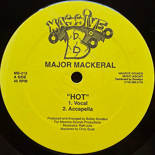 MAJOR MACKERAL / MAKEDA // HOT (2VER) / REAL LOVE (2VER)