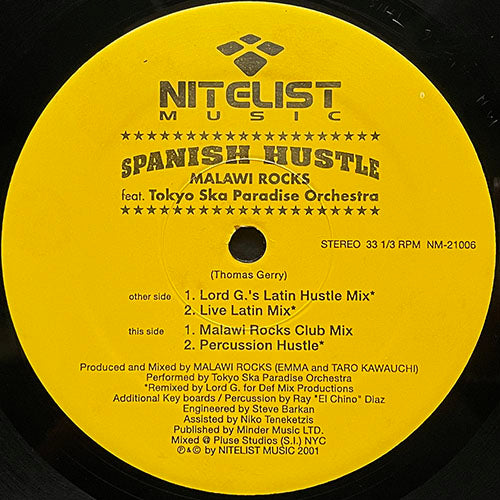 MALAWI ROCKS feat. TOKYO SKA PARADISE ORCHESTRA // SPANISH HUSTLE (4VER)