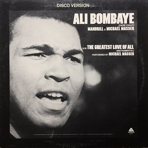 MICHAEL MASSER AND MANDRILL // ALI BOM-BA-YE (5:24) / THE GREATEST LOVE OF ALL (3:14)