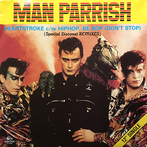 MAN PARRISH // HEARTSTROKE (SPECIAL DISCONET REMIX) (8:51) / HIP HOP, BE BOP (DON'T STOP) (SPECIAL DISCONET REMIX) (7:36)