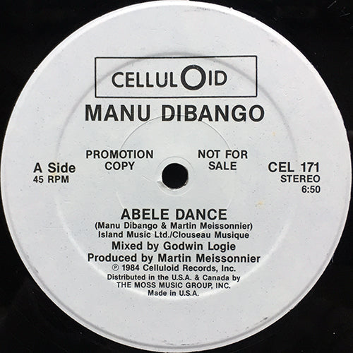 MANU DIBANGO // ABELE DANCE (6:50) / DUB (8:15)
