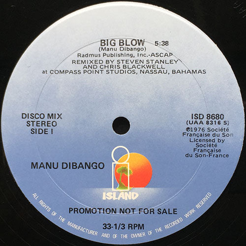 MANU DIBANGO // BIG BLOW (5:38) / ALOKO PARTY (4:10)