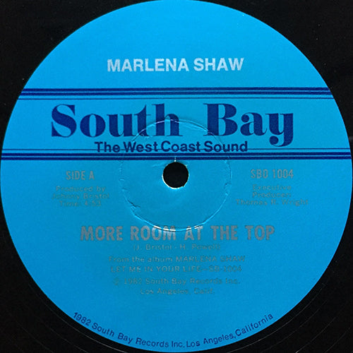 MARLENA SHAW // MORE ROOM AT THE TOP (4:53) / AT LAST (6:34)