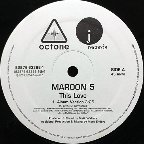 MAROON 5  // THIS LOVE (3VER)