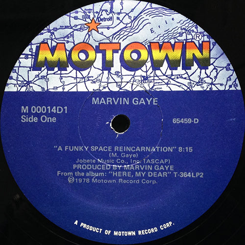 MARVIN GAYE // A FUNKY SPACE REINCARNATION (8:15) / INST (8:19)