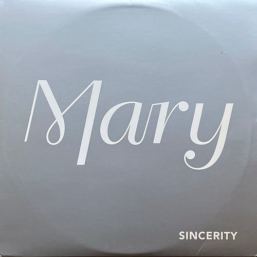 MARY J. BLIGE // 5 TRACK EP inc. SINCERITY (2VER) / EVERYDAY IT RAINS / MY LOVE / I'M GOING DOWN (2VER) / REAL LOVE (2VER)