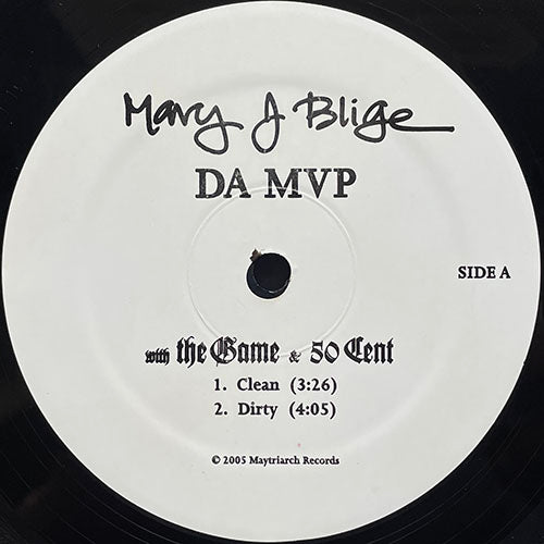MARY J. BLIGE with THE GAME & 50 CENT // DA MVP (4VER)