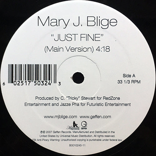 MARY J. BLIGE // JUST FINE (3VER)