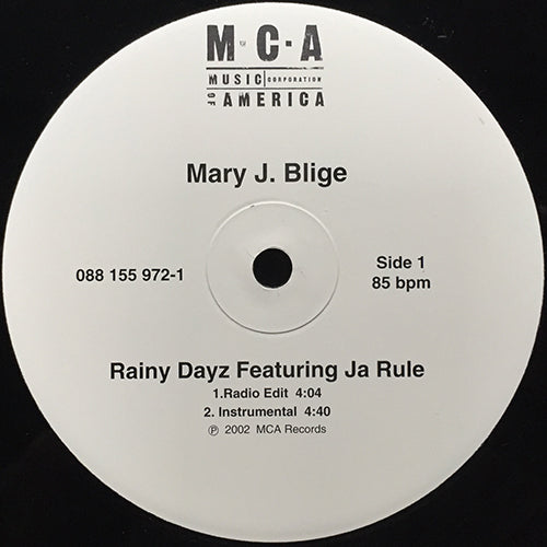 MARY J. BLIGE feat. JA RULE // RAINY DAYZ (4VER)