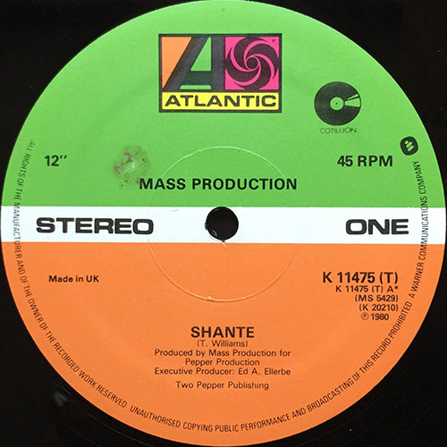 MASS PRODUCTION // SHANTE / YOUR LOVE