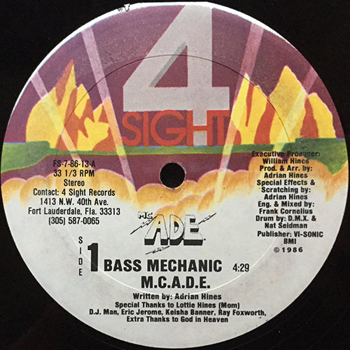 MC ADE // BASS MECHANIC (3VER)