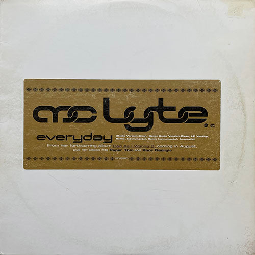 MC LYTE // EVERYDAY (7VER) / PAPER THIN / POOR GEORGIE