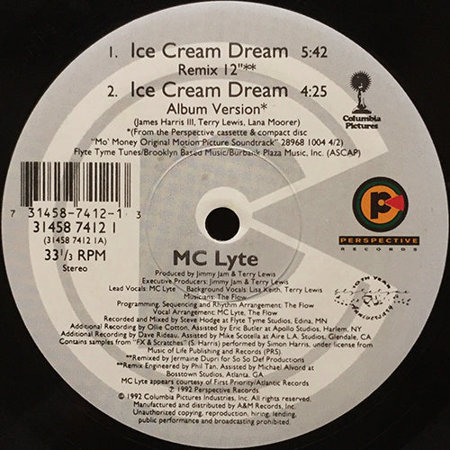 MC LYTE // ICE CREAM DREAM (4VER) – next records japan