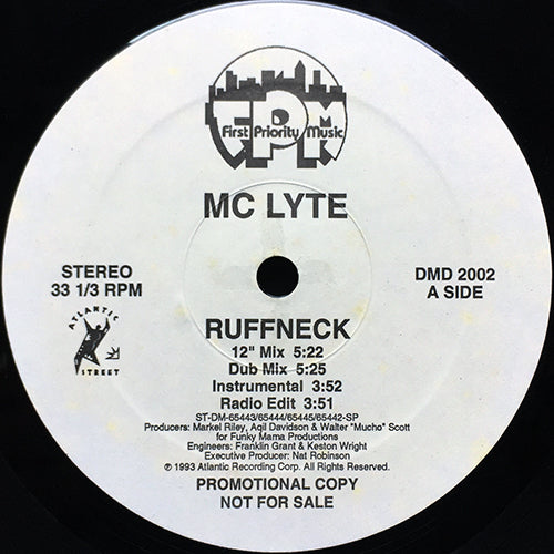 MC LYTE // RUFFNECK (4VER) / BROOKLYN (3VER) / F--K THAT M----- F--KING BULLS--T