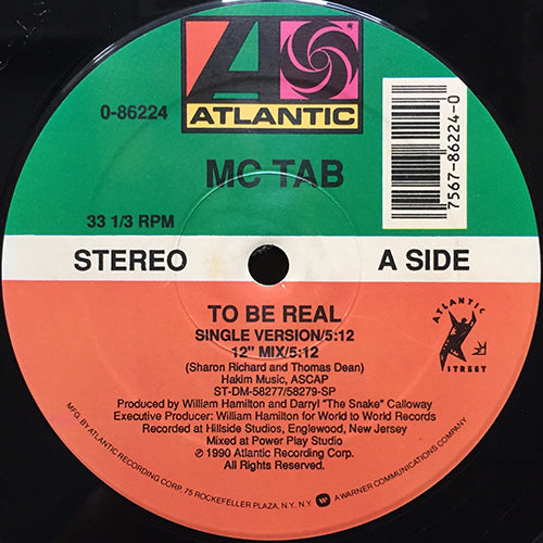MC TAB // TO BE REAL (2VER) / COME ON AND GROOVE ME