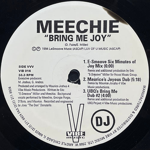 MEECHIE // BRING ME JOY (9VER)