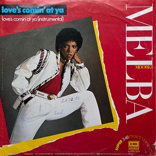 MELBA MOORE // LOVE'S COMIN' AT YA (5:40) / (INSTRUMENTAL) (5:36)