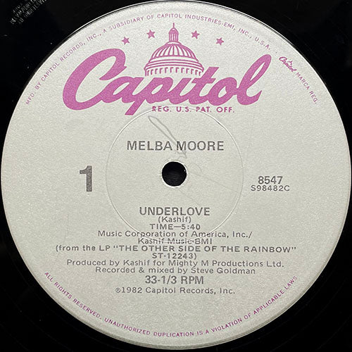 MELBA MOORE // UNDERLOVE (5:40) / (SPACIAL REMIX) (5:37)